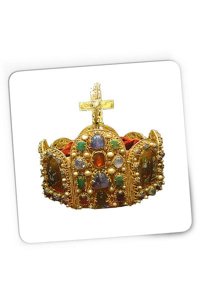 OEM Mousepad Gaming Age of Empires Imperial Crown of Germany Gemstone Gift, 21x19 cm