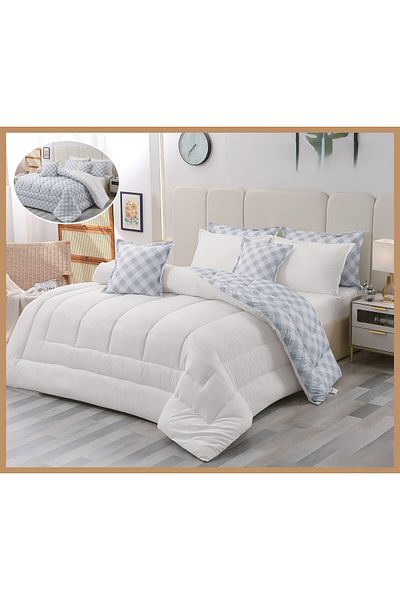 CELKA Luxury royal double-sided microfiber bedspread, 240*260 cm
