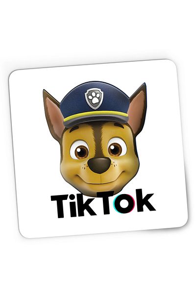 OEM Mousepad Gaming Paw Patrol Tiktok Creator Tik Tok Puppy Dog, 21x19 cm