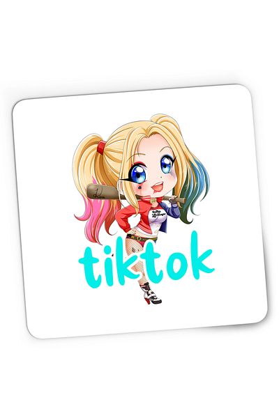 OEM Mousepad Gaming Joker Suicide Squad Tiktok Tik Tok Creator, 21x19 cm