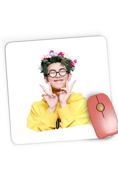OEM Mousepad Gaming BTS RM Rap Monster, 21x19 cm