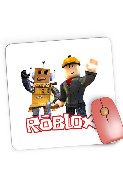 OEM Mousepad Gaming Roblox Builder Robot Game, 21x19 cm