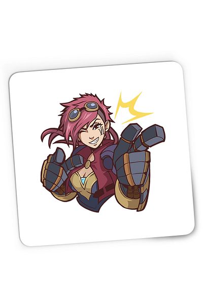 OEM Mousepad Gaming League of Legends LoL VI Champion, 21x19 cm