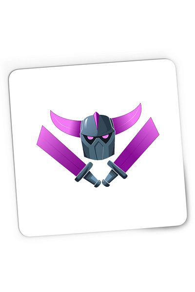OEM Mousepad Gaming Pekka Minecraft Clash Royale Clans, 21x19 cm