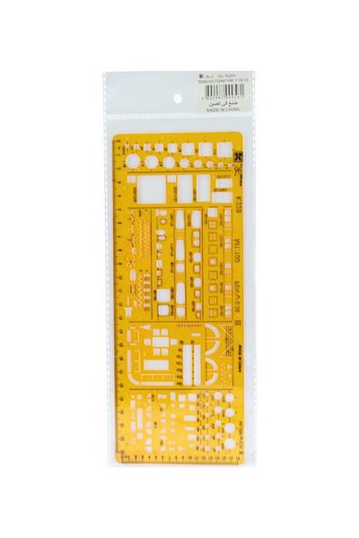 rexa Template Architectural Beveled 1:100 Multicolour