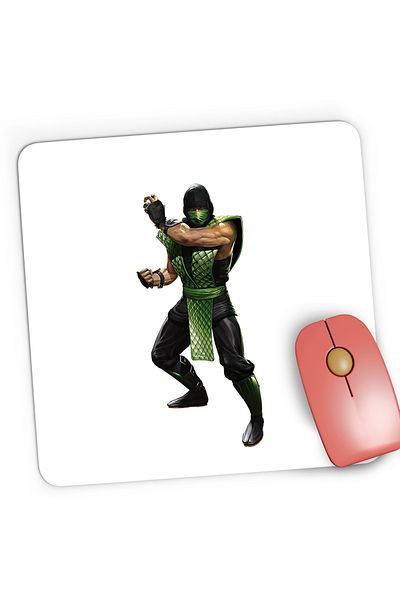 OEM Mousepad Gaming Mortal Kombat Monk Fictional Character PS4, 21x19 cm
