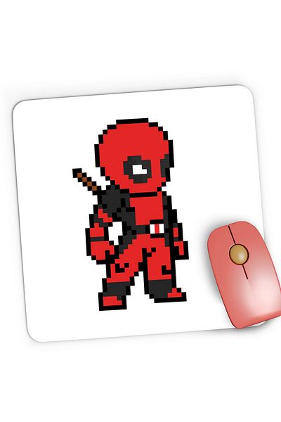 OEM Mousepad Gaming Deadpool Roblox Minecraft Ninja Karate, 21x19 cm