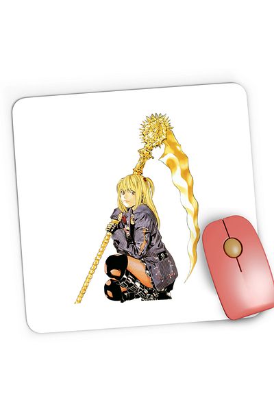 OEM Mousepad Gaming Death Note Anime Misa Amane Coasa, 21x19 cm