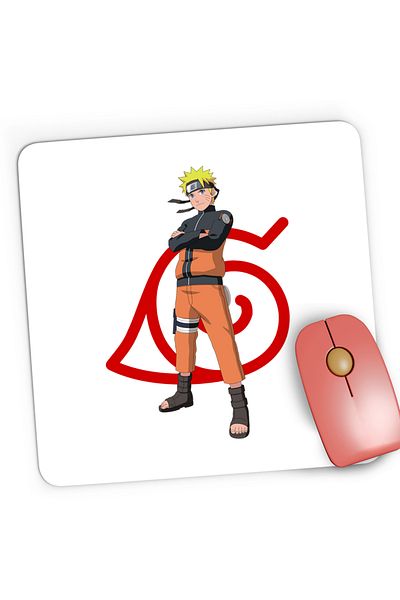 OEM Mousepad Gaming Naruto Boruto Shippuden Ninja Anime Manga, 21x19 cm