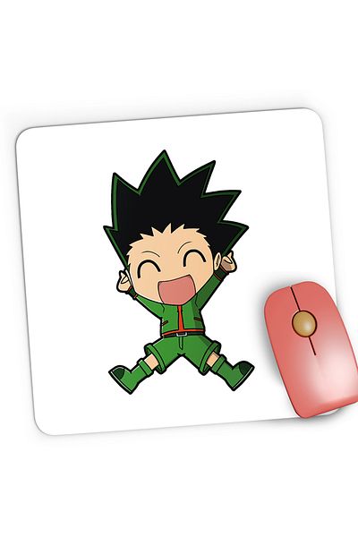 OEM Mousepad Gaming Hunter x Hunter Gon Freecss Anime, 21x19 cm