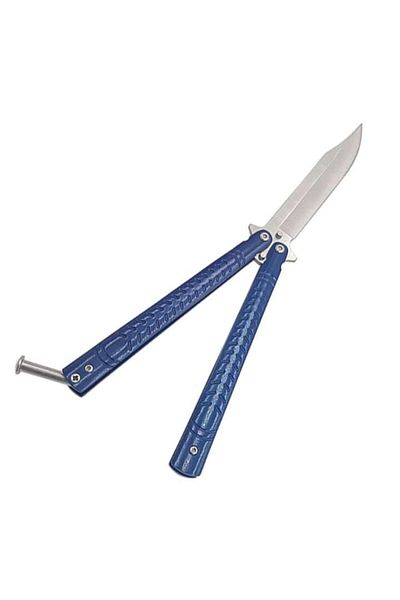 dalimag Cuțit fluture, Dalimag, 22 cm, albastru