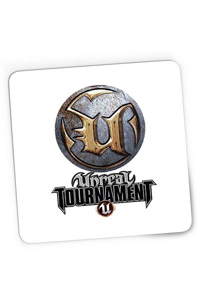 OEM Mousepad Gaming Quake Unreal Tournament Insigne Logo Emblem PS4, 21x19 cm