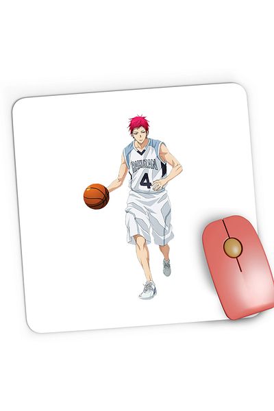 OEM Mousepad Gaming Seijuro Akashi Kuroko no Basket Anime, 21x19 cm