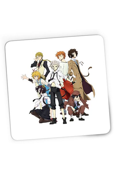 OEM Mousepad Gaming Bungo Stray Dogs All Team Ghilda Anime, 21x19 cm