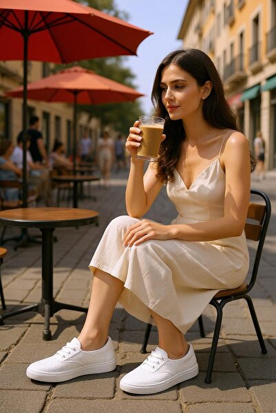 Afşin Basic Skill Ortopedik Stílusos balerina cipő mindennapi használatra, kényelmes, légáteresztő