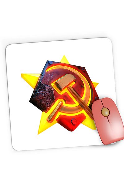 OEM Mousepad Gaming Command Conquer Red Alert 2 Video Game, 21x19 cm
