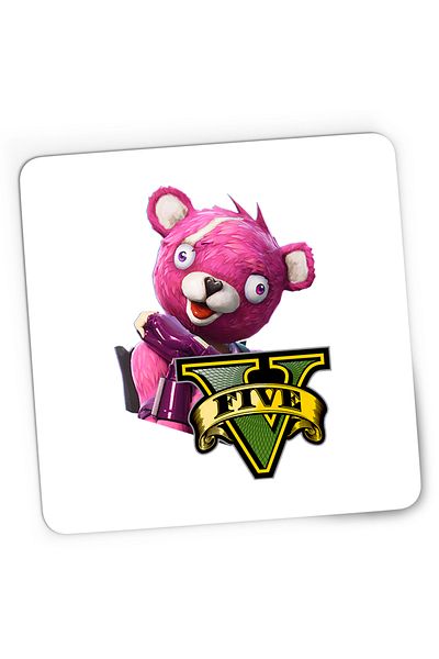 OEM Mousepad Gaming Cuddle Team Leader Fortnite GTA, 21x19 cm