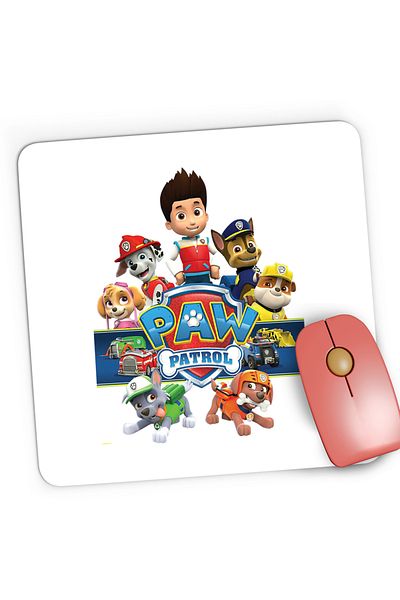 OEM Mousepad Gaming Paw Patrol Logo Game Police Puppies, 21x19 cm