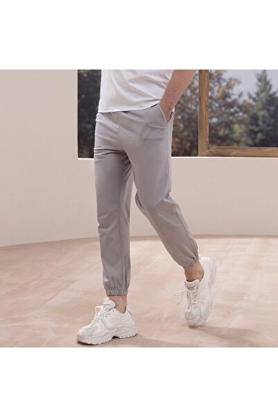 Giordano بنطال رياضي رجالي من قماش الجيرسي المحبوك بتصميم مريح