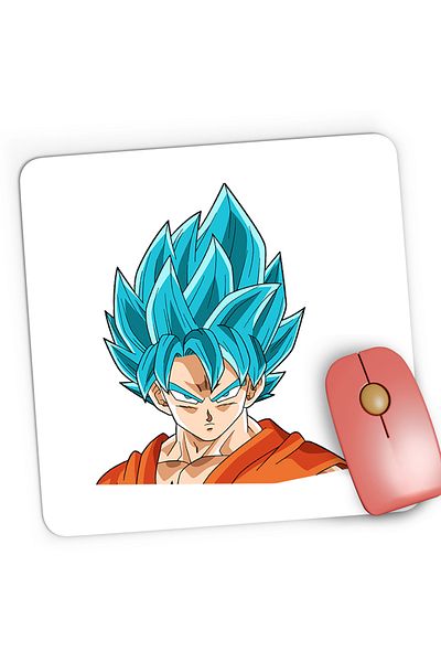 OEM Mousepad Gaming Dragon Ball Z Goku Craciun Anime Christmas, 21x19 cm