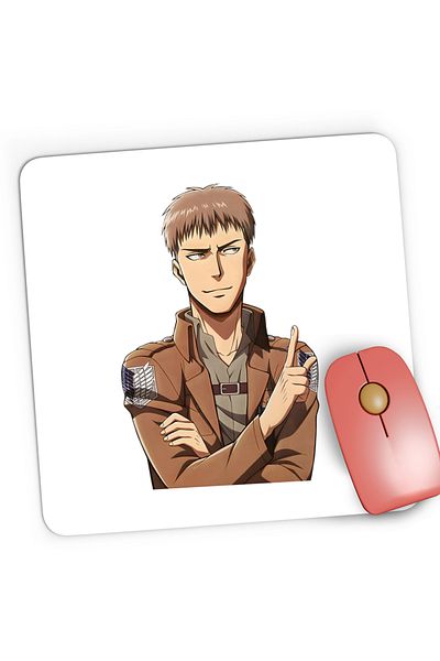 OEM Mousepad Gaming Attack on Titan Jean Kirschtein AOT Anime Manga, 21x19 cm