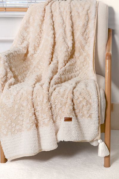 HAMUR Bohemo Single Blanket Pique 170X200 cm Sofa Cover Armchair Shawl Tv Blanket Punch Throw