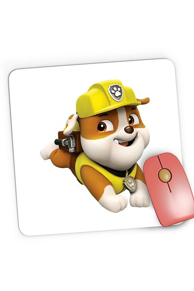 OEM Mousepad Gaming Paw Patrol Ruble Puppy Repairs, 21x19 cm