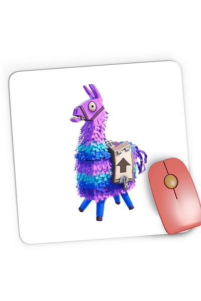 OEM Mousepad Gaming Llama Fortnite Play, 21x19 cm