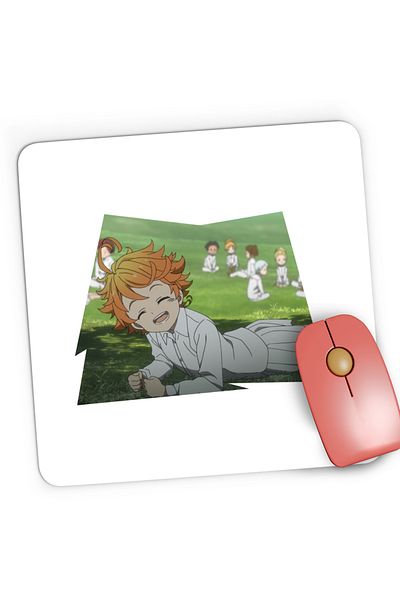 OEM Mousepad Gaming The Promised Neverland Emma Bucurie, 21x19 cm
