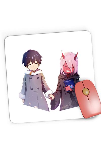 OEM Mousepad Gaming Darling in the FranXX Manga Japan Anime, 21x19 cm