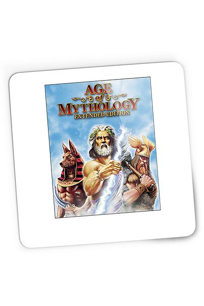 OEM Mousepad Gaming Age Of Empires The Titans Rise Of Nations Zeus Anubis, 21x19 cm