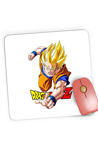 OEM Mousepad Gaming Dragon Ball Z Goku Youtube Badass, 21x19 cm