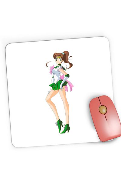 OEM Mousepad Gaming Jupiter Sailor Moon Love Gift Anime, 21x19 cm