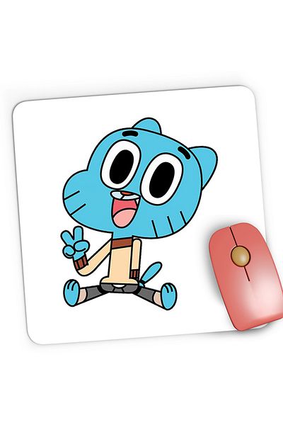 OEM Gaming Mousepad The World of Gumball Baby Happy, 21x19 cm