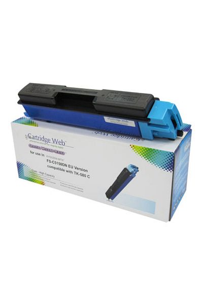 CARTRIDGE WEB Toner Cartridge Web Cyan Kyocera TK580 zamiennik TK-580C