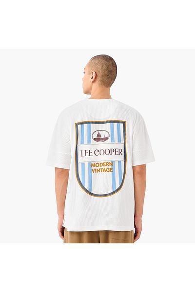 Lee Cooper Printed Crew Neck T-shirt