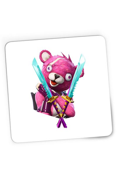 OEM Mousepad Gaming Cuddle Pink Panda Fortnite Epic Blades, 21x19 cm