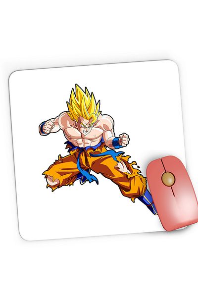 OEM Mousepad Gaming Christmas Anime Dragon Ball Z Goku Love Gift, 21x19 cm