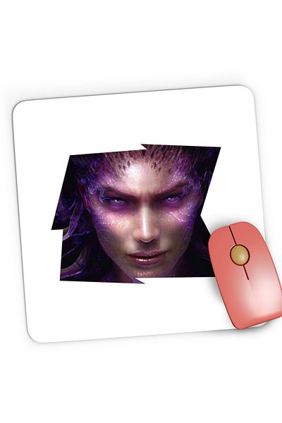 OEM Mousepad Gaming StarCraft 2 Sarah Kerrigan Queen of Blades, 21x19 cm