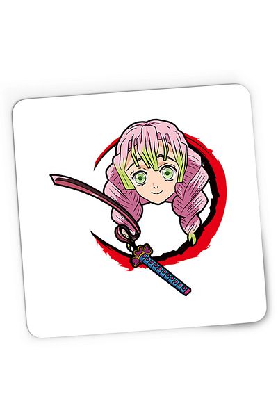 OEM Demon Slayer Mitsuri Kanroji Demoni Horror Gaming Mousepad, 21x19 cm
