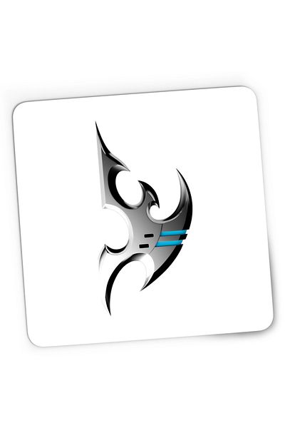 OEM Mousepad Gaming StarCraft 2 Protoss Silver Logo Crest Race, 21x19 cm