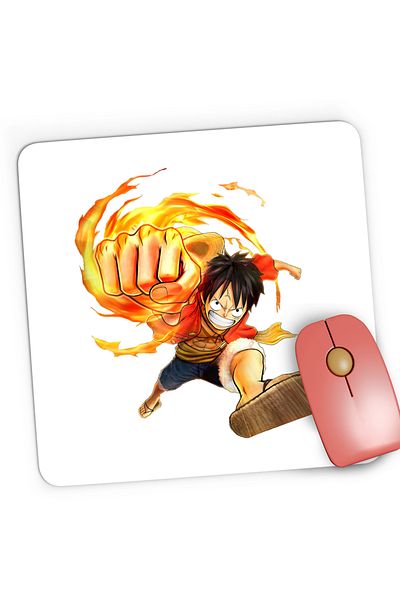 OEM Mousepad Gaming Palarie Paie One Piece Straw Hat Luffy Pirat, 21x19 cm