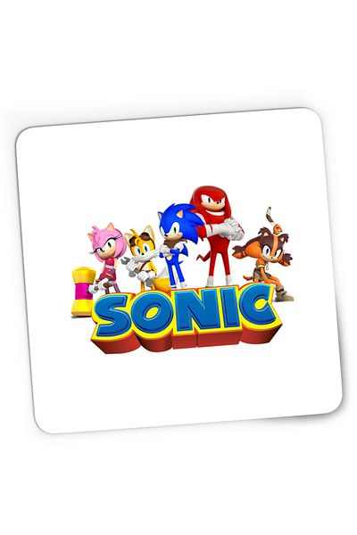 OEM Mousepad Gaming Sonic Boom All Team Echipa, 21x19 cm