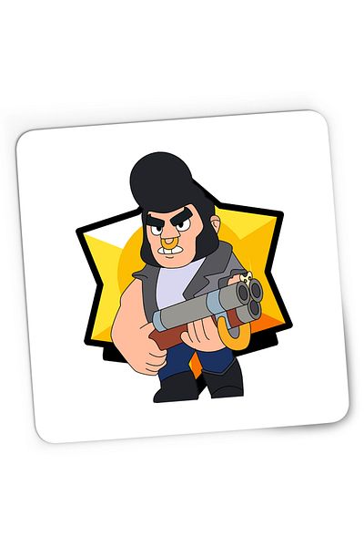 OEM Mousepad Gaming Bull Brawl Stars Fortnite, 21x19 cm