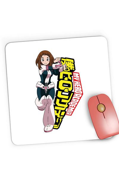 OEM Mousepad Gaming Manga Girl Uraraka Combat Hero Academia, 21x19 cm