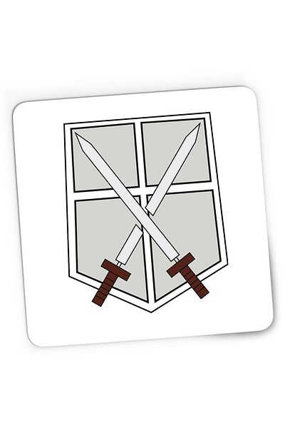 OEM Mousepad Gaming Attack on Titan Training Corps AOT Cadet Anime, 21x19 cm
