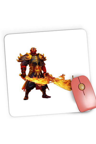 OEM Mousepad Gaming Dota 2 Xin Spirit Ember Hero Sabii Foc Dota2, 21x19 cm