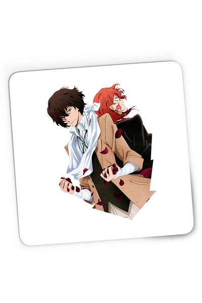 OEM Mousepad Gaming Bungo Stray Dogs Osamu Dazai Plush Detectiv, 21x19 cm