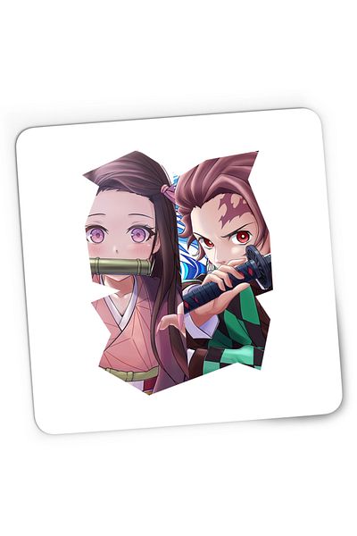 OEM Tanjiro Demon Sister Nezuko Kamado GTA Gaming Mousepad, 21x19 cm