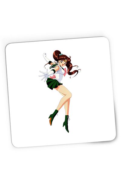 OEM Mousepad Gaming Jupiter Sailor Moon Green Anime, 21x19 cm
